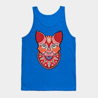 Sweet mandala cat Tank Top